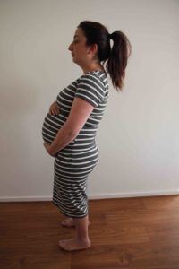 poor pregnant posture